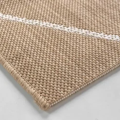 Tapis rectangulaire, tissage motif losanges