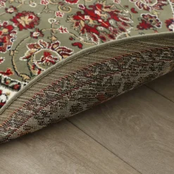 Tapis rond motifs perse