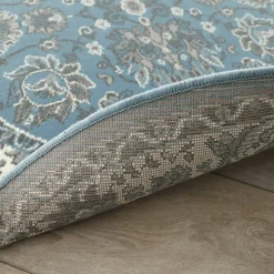 Tapis rond motifs perse