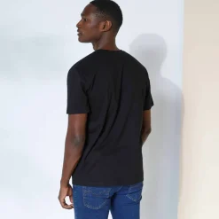 Tee-shirt col V manches courtes