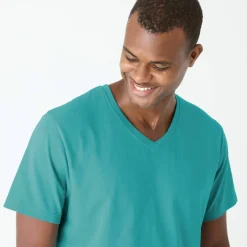 Tee-shirt col V manches courtes