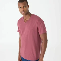 Tee-shirt col V manches courtes - lot de 3
