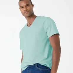 Tee-shirt col V manches courtes - lot de 3
