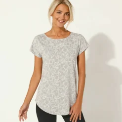Tee-shirt manches courtes, imprimé