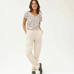 Tee-shirt manches courtes, imprimé peau de bête