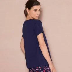Tee-shirt pyjama manches courtes