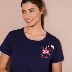 Tee-shirt pyjama manches courtes