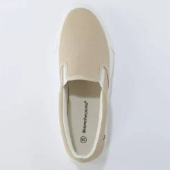 Tennis en toile slip on