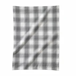 Torchon carreaux coton tissé teint - lot de 3