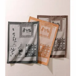 Torchon motifs gourmands – lot de 3