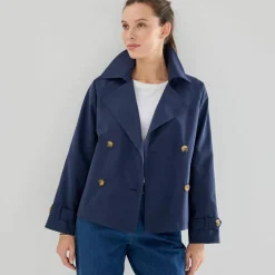 Trench court déperlant