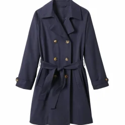 Trench déperlant ceinture amovible