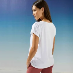 T-shirt boite imprimé 