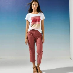 T-shirt boite imprimé 