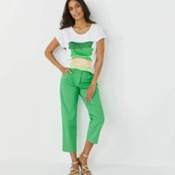 T-shirt boite imprimé 