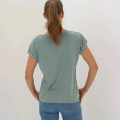 T-shirt boite imprimé 