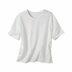 T-shirt boîte manches coudes