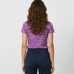 T-shirt chiné manches courtes en coton biologique(**)