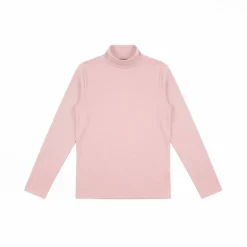 T-shirt col montant manches longues