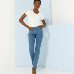 T-shirt col rond dentelle