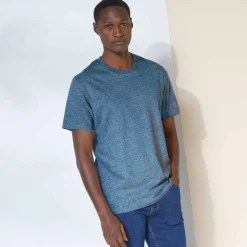 T-shirt col rond manches courtes