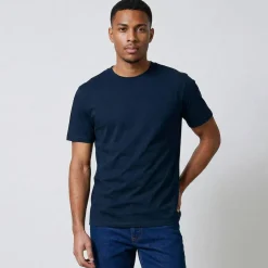 T-shirt col rond manches courtes
