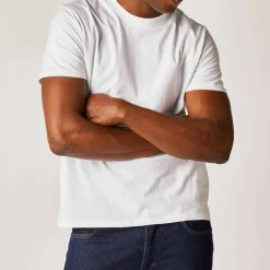 T-shirt col rond manches courtes