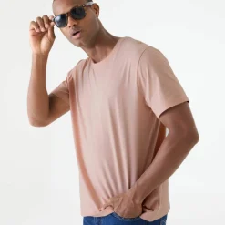 T-shirt col rond manches courtes - lot de 3