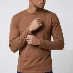 T-shirt col rond manches longues - lot de 3