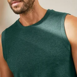 T-shirt col rond sans manches - lot de 3