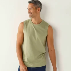 T-shirt col rond sans manches - lot de 3