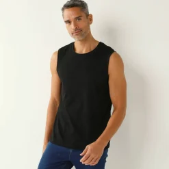 T-shirt col rond sans manches - lot de 3