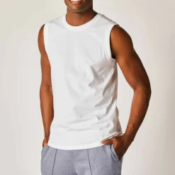 T-shirt col rond sans manches - lot de 3