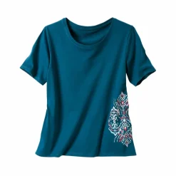 T-shirt de pyjama imprimé Ikat