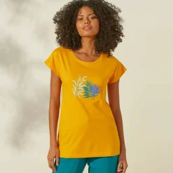 T-shirt de pyjama imprimé tropical