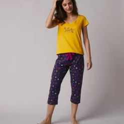 T-shirt de pyjama manches courtes imprimé Estrella