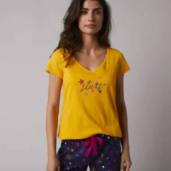T-shirt de pyjama manches courtes imprimé Estrella