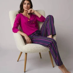 T-shirt de pyjama manches longues imprimé Estrella