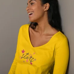 T-shirt de pyjama manches longues imprimé Estrella