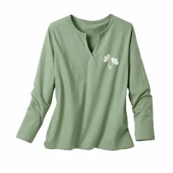 T-shirt de pyjama manches longues imprimé 