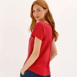 T-shirt imprimé col rond