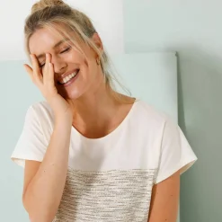 T-shirt imprimé col rond