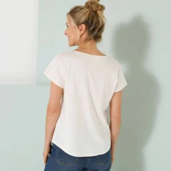 T-shirt imprimé col rond