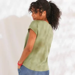 T-shirt imprimé placé "love"