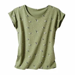 T-shirt manches courtes, imprimé minimaliste
