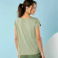 T-shirt manches courtes imprimé placé, Spécial Petites