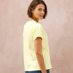 T-shirt manches courtes à revers