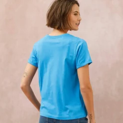 T-shirt manches courtes à revers