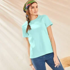 T-shirt manches courtes uni