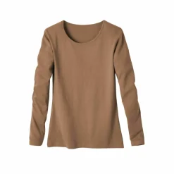 T-shirt manches longues, jersey en coton biologique(**)